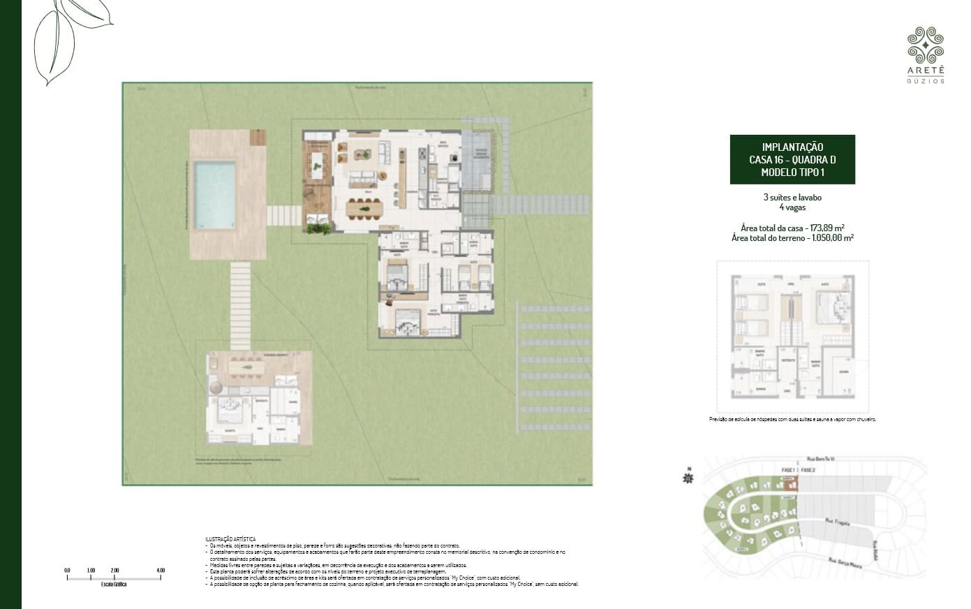 planta implantação vista ybirá aretê búzios casa 16 Qd D T1