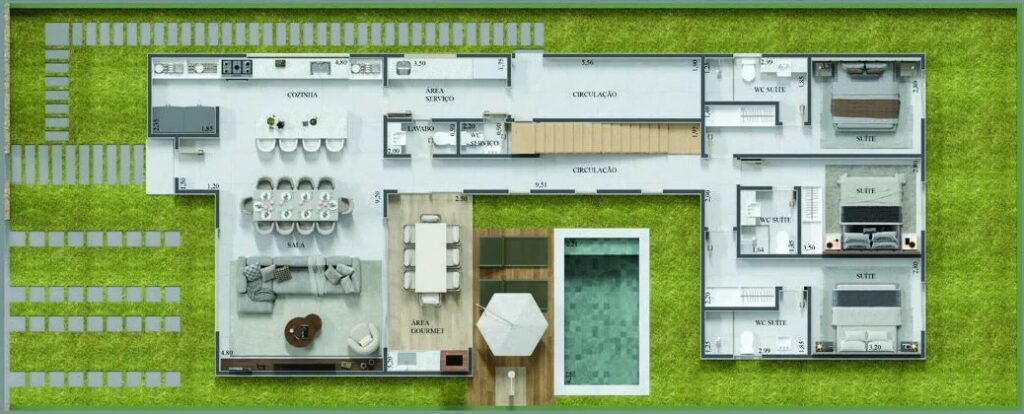 Arandu Aretê Búzios Terrenos à Venda plantas das casas